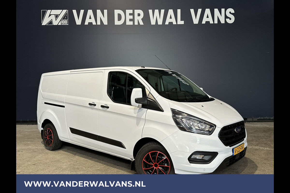 Ford Transit Custom 2.0 TDCI 131pk L2H1 Euro6 Airco | Camera | LED | Cruisecontrol | 2800kg Trekvermogen Parkeersensoren, Verwarmde voorruit, Bijrijdersbank