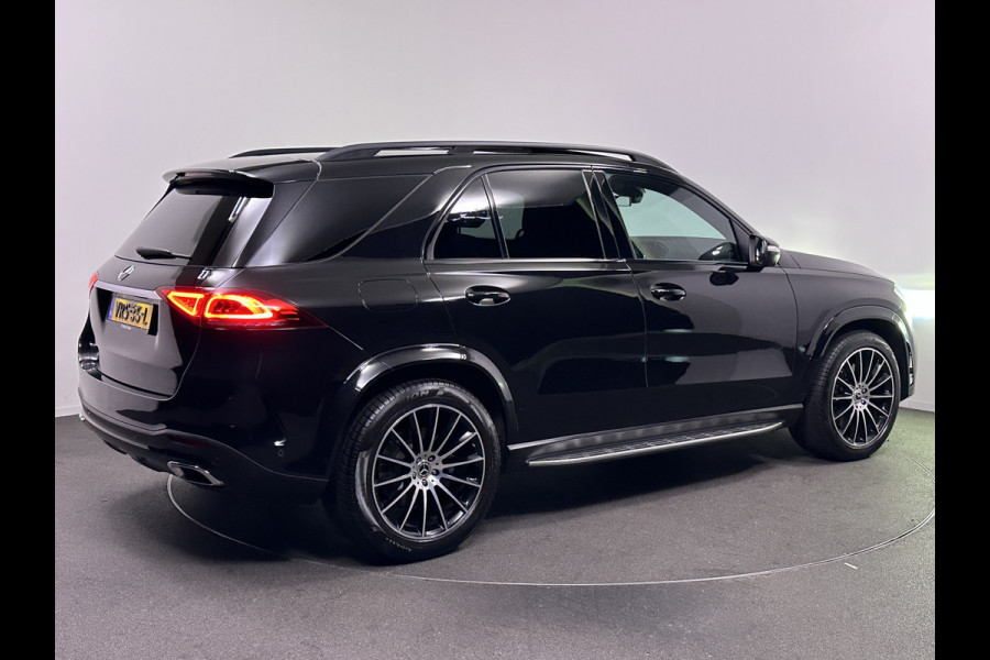 Mercedes-Benz GLE 350 D 4MATIC AMG Grijs Kenteken 272pk | Panodak | Widescreen Navi | Burmester | Adaptive Cruise |  Sfeerverlichting | Trekhaak af Fabriek | 360 Camera | Carplay | Stoelventilatie | Lederen Bekleding |