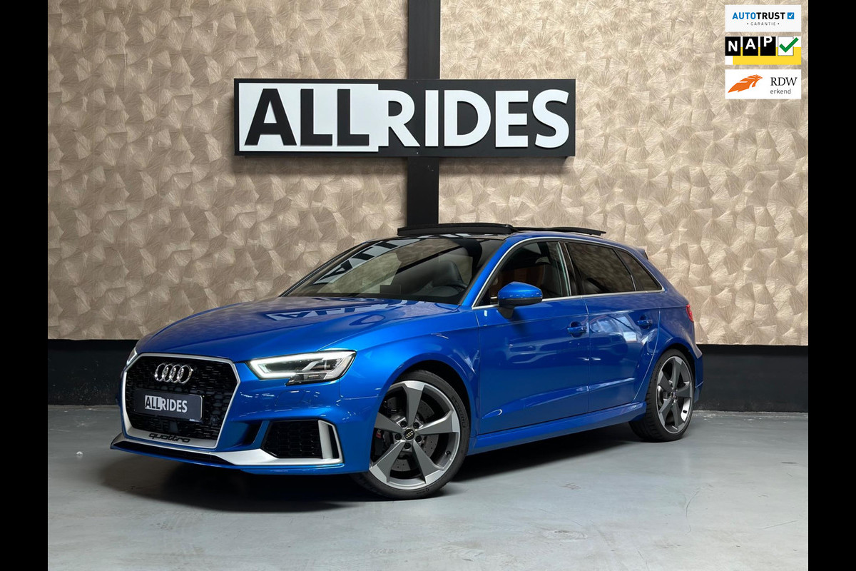 Audi RS3 Sportback 2.5 TFSI RS 3 quattro | Pano | ACC | Virtual | Alcantara | Schaalstoelen