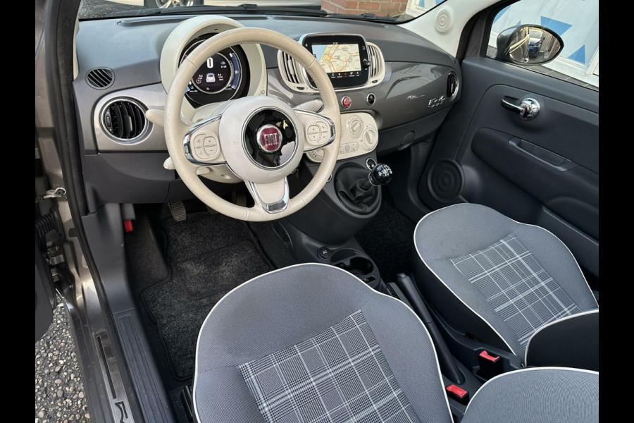 Fiat 500 0.9 TwinAir Turbo C Navi/PDC/Garantie/CarPlay/CruiseControl/Airco/Bluetooth