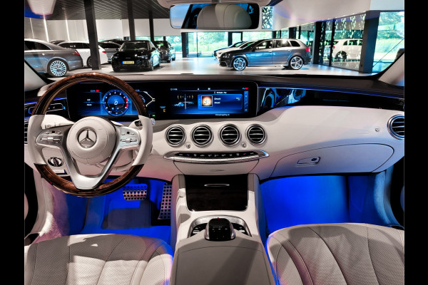 Mercedes-Benz S-Klasse Coupé 450 4-M AMG Panamericana|HUD|Keyless|Distronic|Stoelkoeling|Burmester|Mem|360-camera