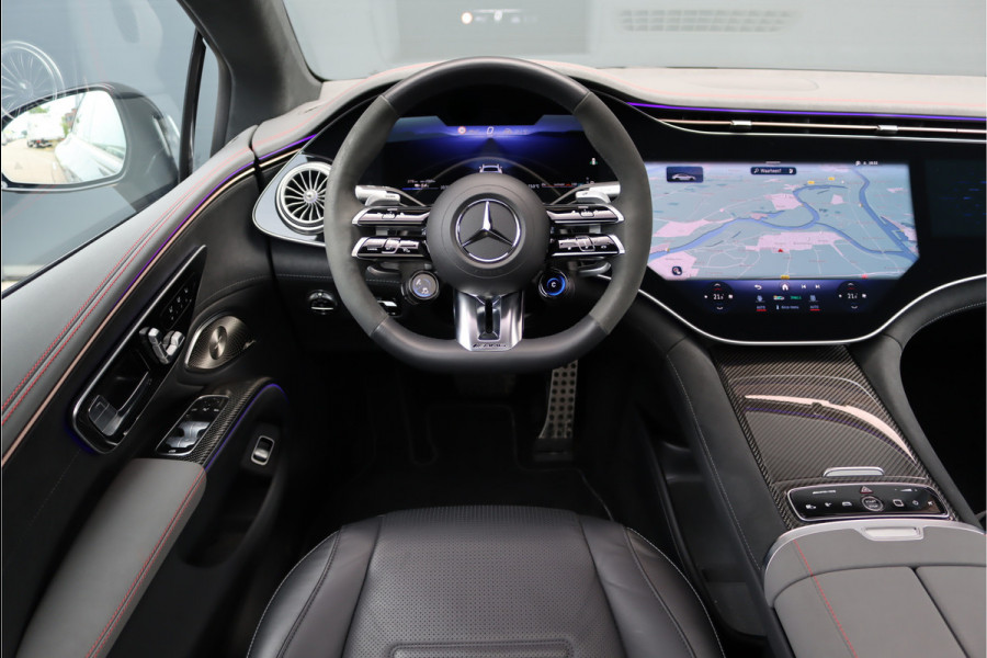 Mercedes-Benz EQS AMG 53 4-MATIC+ 108 kWh | 761 PK | 92.500,- ex BTW, Hyperscreen | Keramisch | Achterasbesturing+ | Distronic+ | AMG Drivers Package | Trekhaak | Burmester3D | Stoelventilatie | HUD |