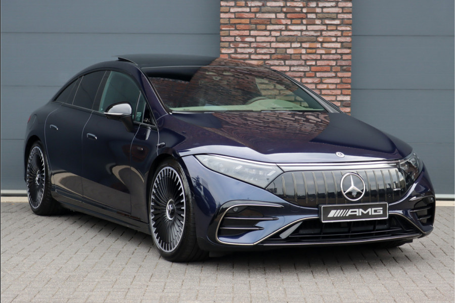 Mercedes-Benz EQS AMG 53 4-MATIC+ 108 kWh | 761 PK | 92.500,- ex BTW, Hyperscreen | Keramisch | Achterasbesturing+ | Distronic+ | AMG Drivers Package | Trekhaak | Burmester3D | Stoelventilatie | HUD |