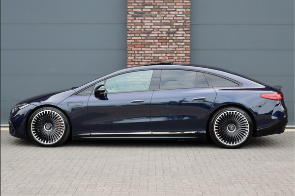 Mercedes-Benz EQS AMG 53 4-MATIC+ 108 kWh | 761 PK | 92.500,- ex BTW, Hyperscreen | Keramisch | Achterasbesturing+ | Distronic+ | AMG Drivers Package | Trekhaak | Burmester3D | Stoelventilatie | HUD |