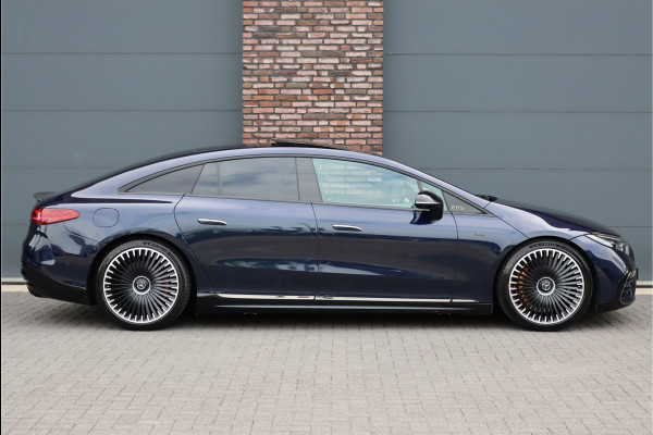 Mercedes-Benz EQS AMG 53 4-MATIC+ 108 kWh | 761 PK | 92.500,- ex BTW, Hyperscreen | Keramisch | Achterasbesturing+ | Distronic+ | AMG Drivers Package | Trekhaak | Burmester3D | Stoelventilatie | HUD |