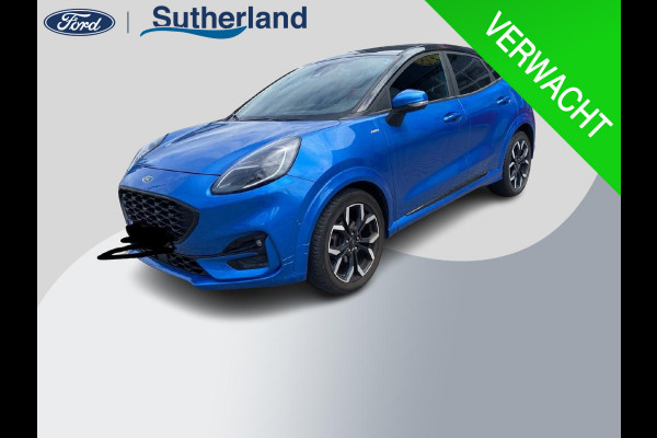 Ford Puma 1.0 EcoBoost Hybrid ST-Line X | 155pk | Adaptive cruise control | Dodehoeksensoren | Winter pack | Zwart contrasterend dak