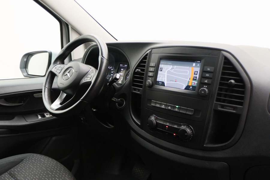 Mercedes-Benz Vito 116 CDI Extra Lang Automaat 3-Zits, Airco, Navigatie, Camera, Apple CarPlay, Cruise, Achterdeuren 270°