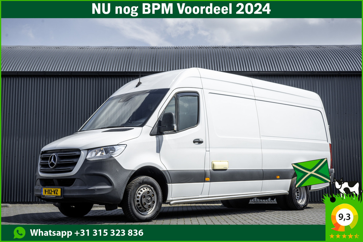 Mercedes-Benz Sprinter 514CDI L3H3 | Euro 6 | Automaat | 143 PK | Cruise | Climate | Carplay | Dubbel lucht