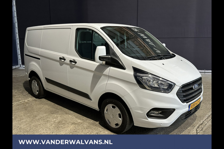 Ford Transit Custom 2.0 TDCI L1H1 Euro6 Airco | 2500kg trekvermogen | Parkeersensoren | LED CruiseControl, Bijrijdersbank, achterklep