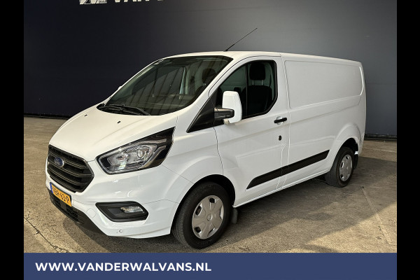 Ford Transit Custom 2.0 TDCI L1H1 Euro6 Airco | 2500kg trekvermogen | Parkeersensoren | LED CruiseControl, Bijrijdersbank, achterklep