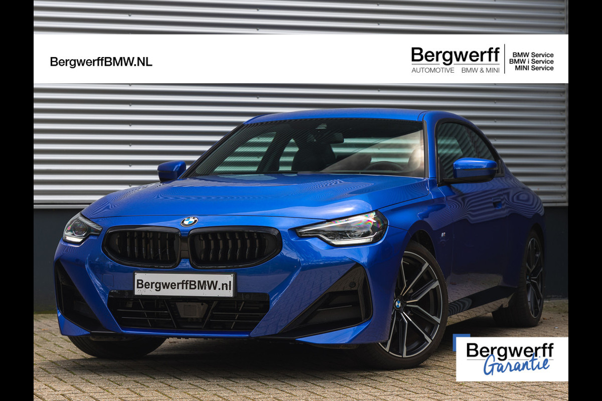 BMW 2 Serie Coupé 220i M-Sport - Widescreen - ACC - Hifi - 19 inch