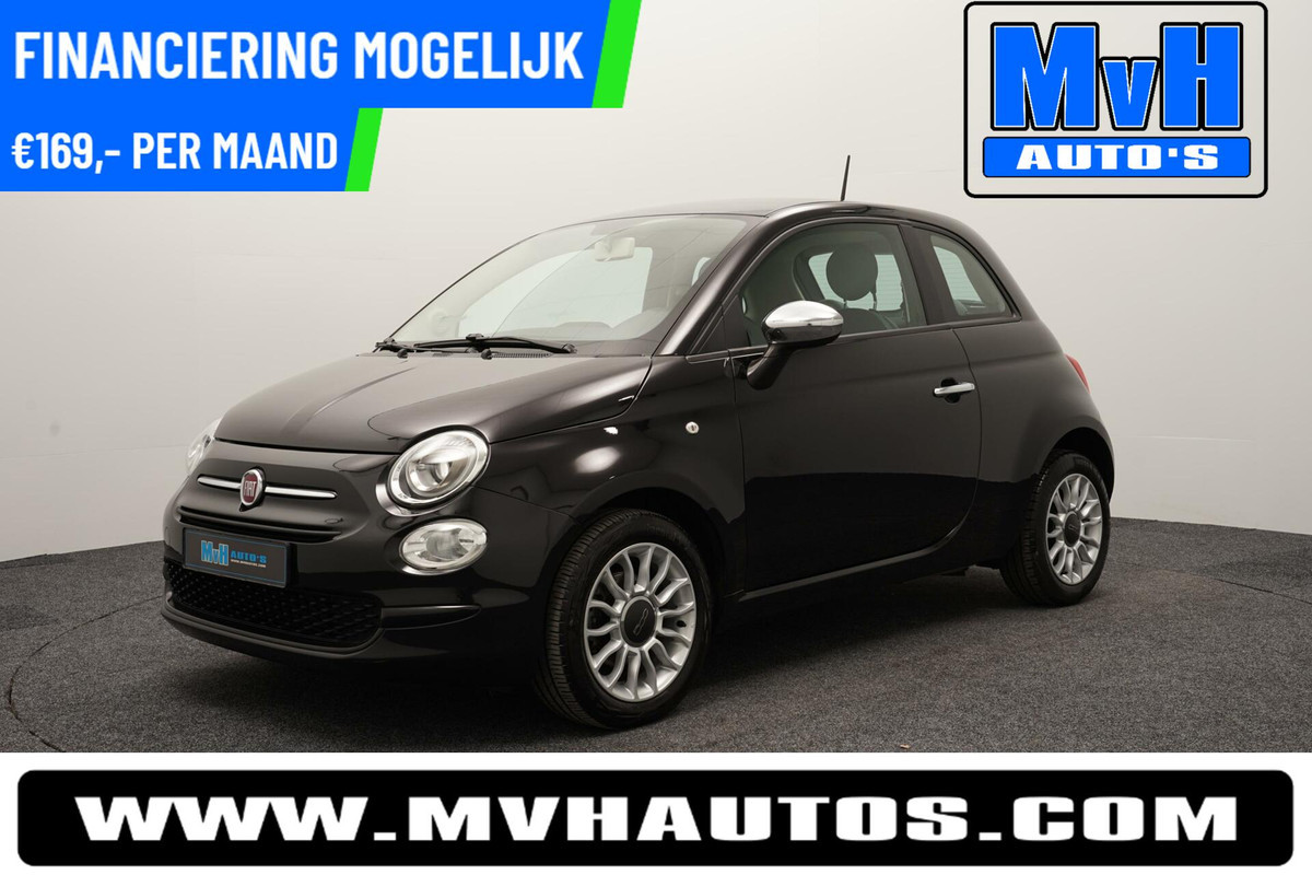 Fiat 500 1.2 Popstar|CRUISE|AIRCO|4.CILINDER|LED|LM-VELGEN