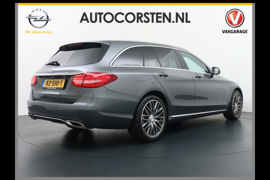 Mercedes-Benz C-Klasse Estate Gereserveerd 350Hybrid 279pk AIRMATIC Camera Navi Lmv 1/2 Leer ParkAssist PDC v+a Automatische Achterklep 18" Ecc AMG lns Luchtvering Regen-Licht sensor  Cruise Control Stoelverwarming Multifunct. Stuur  Privacy Glas Edition