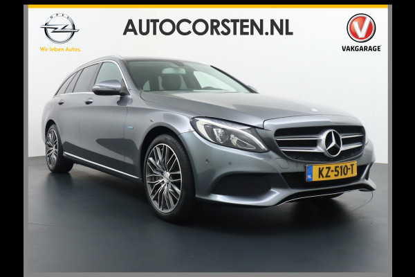 Mercedes-Benz C-Klasse Estate Gereserveerd 350Hybrid 279pk AIRMATIC Camera Navi Lmv 1/2 Leer ParkAssist PDC v+a Automatische Achterklep 18" Ecc AMG lns Luchtvering Regen-Licht sensor  Cruise Control Stoelverwarming Multifunct. Stuur  Privacy Glas Edition