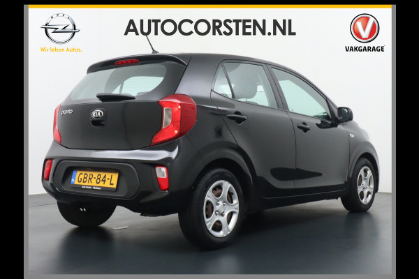 Kia Picanto 1.2I 83PK 5d AUT Airco Multimedia-vb. Licht+Regen-sensor Bluetooth Multifunct. lederen stuur Automaat Dynamic-Plus Line Stoelhoogte verstelling Mistlampen dealer onderhouden