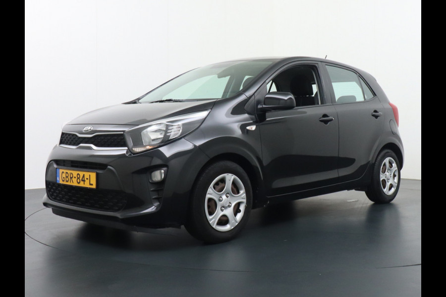 Kia Picanto 1.2I 83PK 5d AUT Airco Multimedia-vb. Licht+Regen-sensor Bluetooth Multifunct. lederen stuur Automaat Dynamic-Plus Line Stoelhoogte verstelling Mistlampen dealer onderhouden