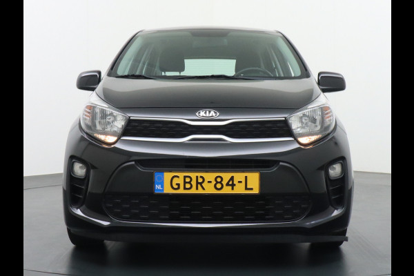 Kia Picanto 1.2I 83PK 5d AUT Airco Multimedia-vb. Licht+Regen-sensor Bluetooth Multifunct. lederen stuur Automaat Dynamic-Plus Line Stoelhoogte verstelling Mistlampen dealer onderhouden