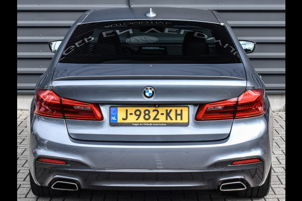 BMW 5 Serie 540i High Executive M-SPORT | HEAD UP | ACHTERUITRIJ CAMERA | STOEL- EN STUUR VERWARMING | HARMAN / KARDON AUDIO