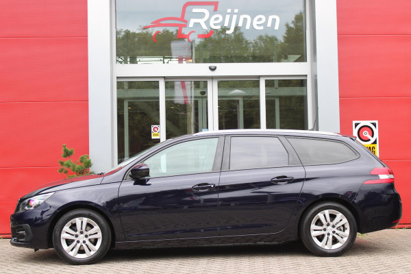 Peugeot 308 SW 1.2 110PK BLUE LEASE EXECUTIVE | NAVIGATIE 10" TOUCHSCREEN | APPLE CARPLAY/ANDROID AUTO | PANORAMA DAK | DAB+ RADIO | CLIMATE CONTROL | PARKEERSENSOREN VOOR EN ACHTER| LICHTMETALEN VELGEN | CRUISE CONTROL | REGEN/LICHT SENSOR |