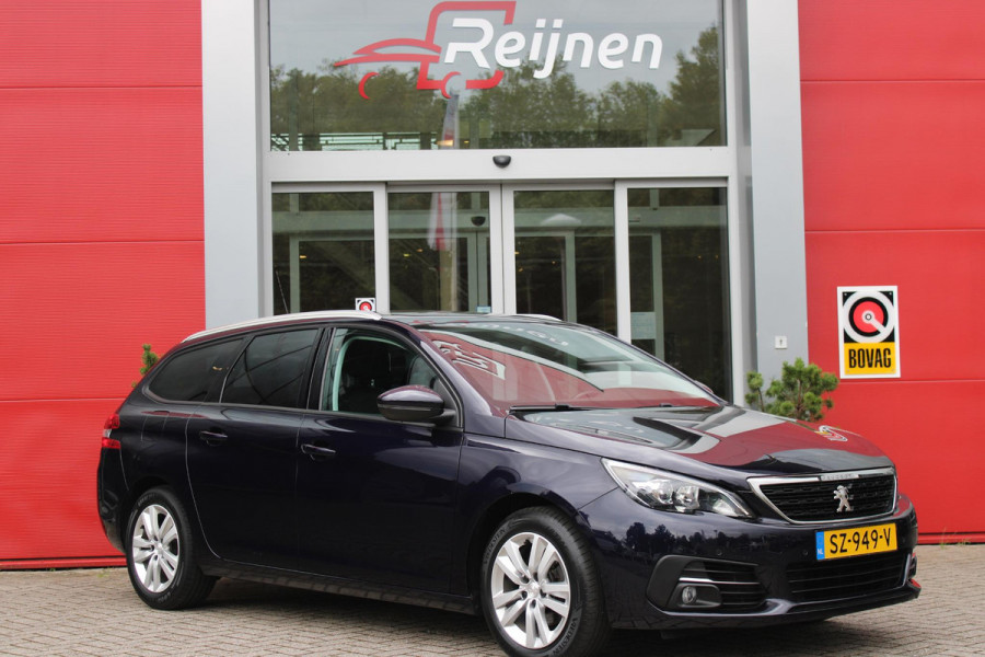 Peugeot 308 SW 1.2 110PK BLUE LEASE EXECUTIVE | NAVIGATIE 10" TOUCHSCREEN | APPLE CARPLAY/ANDROID AUTO | PANORAMA DAK | DAB+ RADIO | CLIMATE CONTROL | PARKEERSENSOREN VOOR EN ACHTER| LICHTMETALEN VELGEN | CRUISE CONTROL | REGEN/LICHT SENSOR |