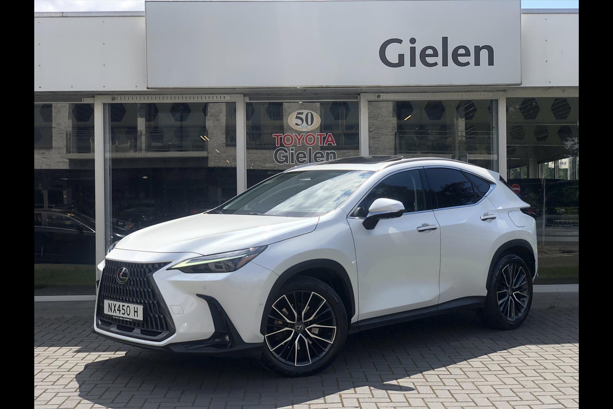 Lexus NX 450h+ President Line | Schuifdak, Trekhaak, Head up display, 360 Camera, Stoelventilatie, Geheugenfunctie, Stuurverwarming