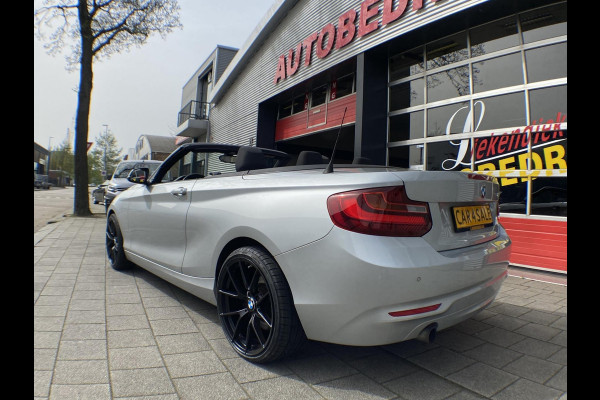 BMW 2 Serie Cabrio 220i Executive - Navigatie I Airco I PDC I 1/2 Leer I "19" Sport velgen & Sport pakket I Dealer onderhouden