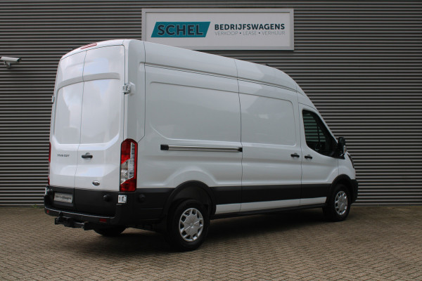 Ford Transit 350 2.0 TDCI L3H3 Trend 170pk - 2x Schuifdeur - Carplay - Android - 270gr deuren - Trekhaak - Rijklaar