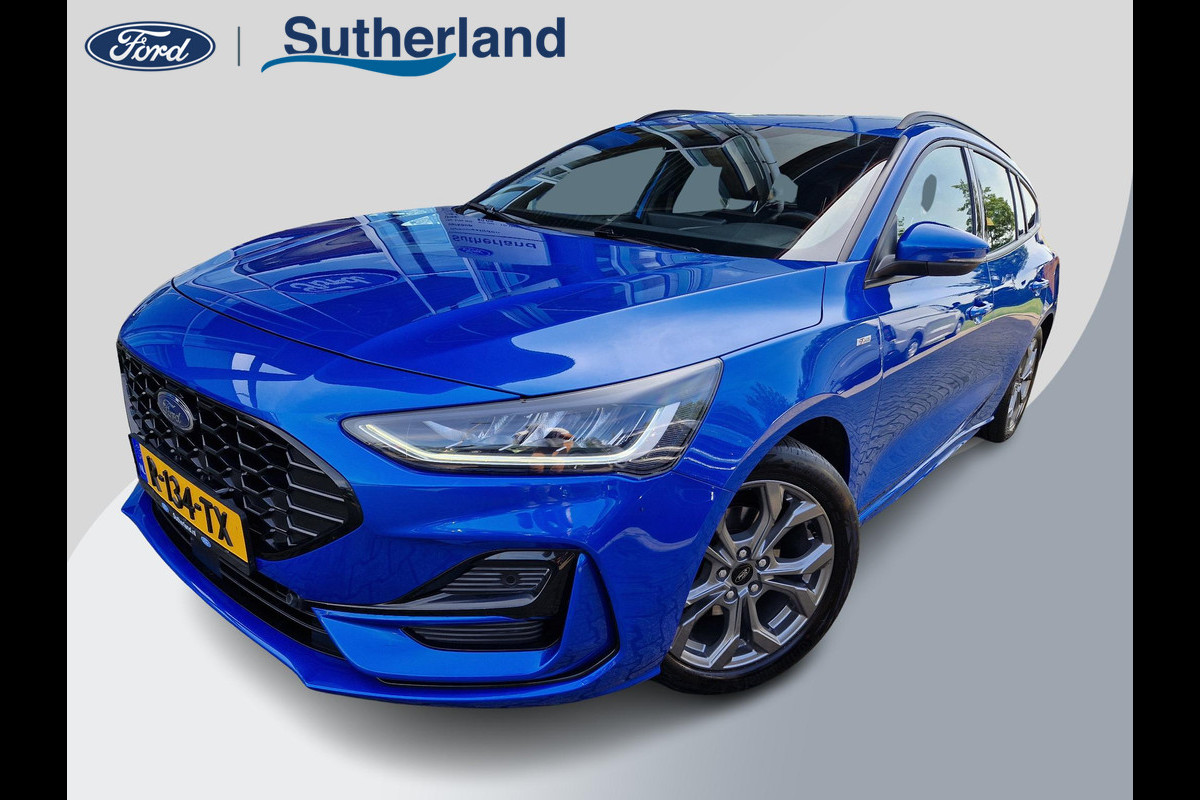 Ford FOCUS Wagon 1.0 125pk EcoBoost ST line Hybrid S.v.p. bellen voor bezichtiging! | Trekhaak | Adaptive cruise control | Navigatie | Winterpack etc.