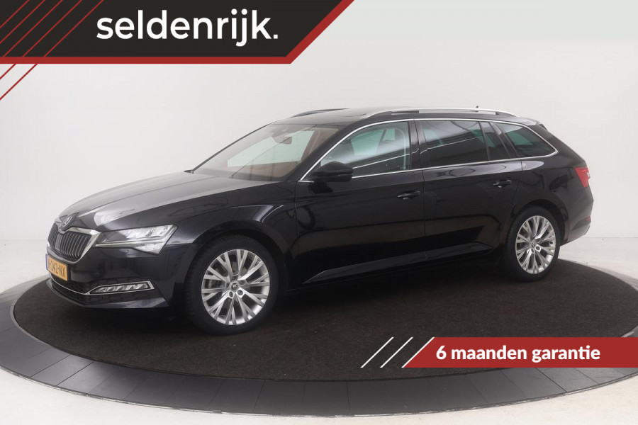 Škoda Superb 1.5 TSI Business Edition | Panoramadak | Adaptive cruise | Trekhaak | Canton | Stoel & achterbankverwarming | Alcantara | Dodehoek detectie | Full LED | Keyless