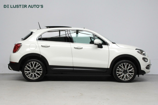 Fiat 500X 1.4 Turbo MultiAir Lounge Automaat |PANO, NAVI, CRUISE, CLIMATE, STUUR + STOELVERWARMING, PDC, KEYLESS, XENON, TREKHAAK|