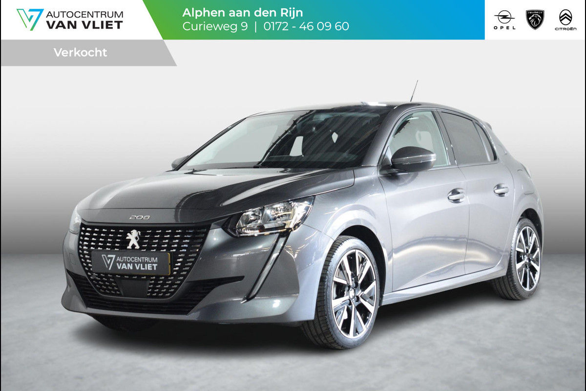 Peugeot 208 1.2 PureTech Allure AUTOMAAT | TREKHAAK | CARPLAY | NAVIGATIE | PARKEERSENSOREN | E.C.C. | 34.038km