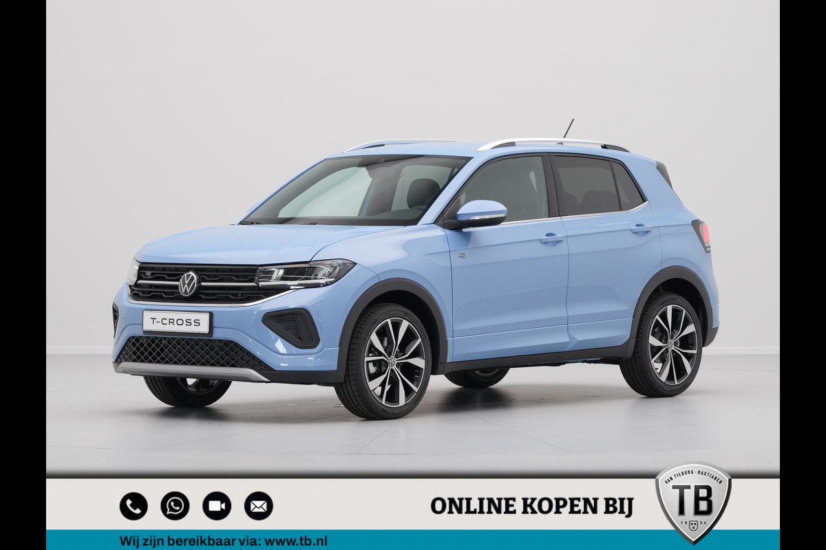 Volkswagen T-Cross 1.0 TSI 115 6MT R-Line Rijstrookbehoudassistent (Lane Assist) | Zijruiten achter en achterruit getint 65% lichtabsorberend | Airconditioning automatisch, 2-zone (Climatronic)