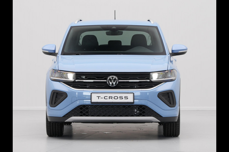 Volkswagen T-Cross 1.0 TSI 115 6MT R-Line | 'App-Connect' draadloze smartphone integratie | Achterlichten LED | Afstandscontrolesysteem (Front Assist)