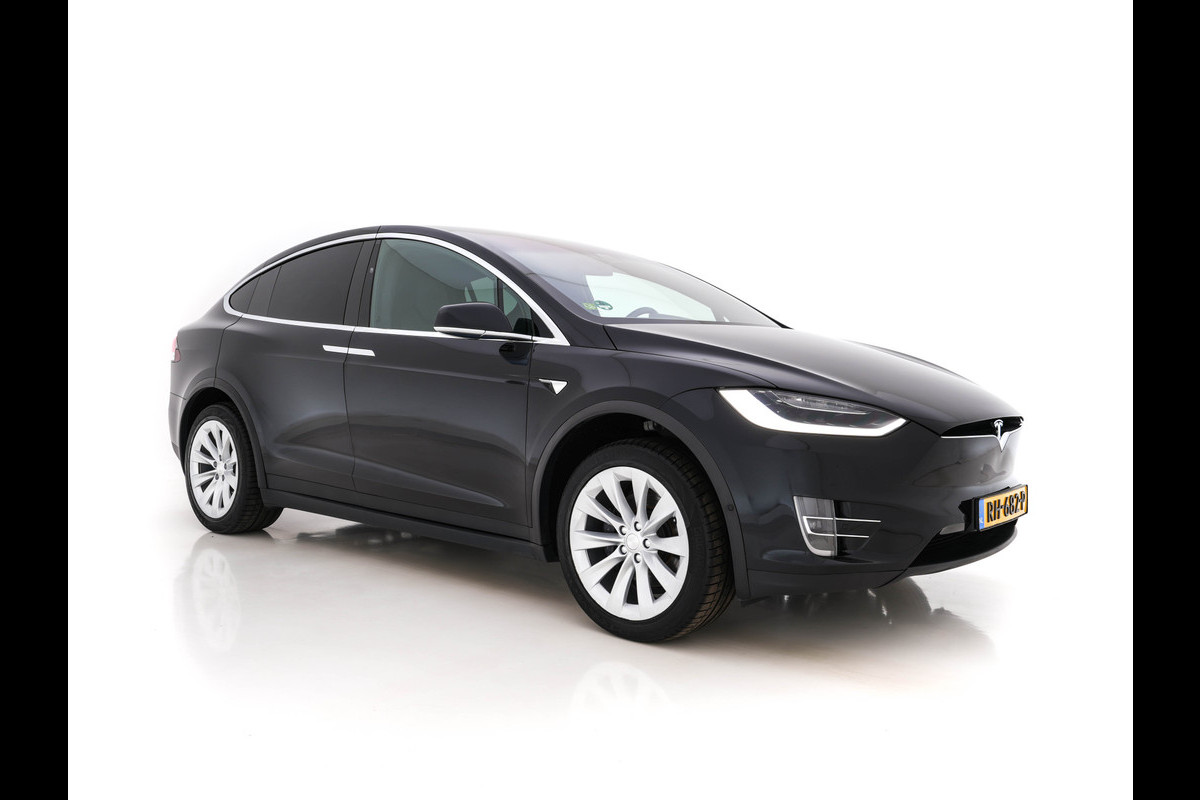 Tesla Model X 100D 7-Pers. [ 3-Fase ] (INCL-BTW) *PANO-SCREEN | NAPPA-VOLLEDER | AUTO-PILOT | AIR-SUSPENSION | FULL-LED | KEYLESS | DAB | SURROUND-VIEW | LANE-ASSIST | VIRTUAL-COCKPIT | SPORT-SEATS | 20"AL