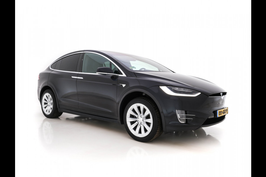 Tesla Model X 100D 7-Pers. [ 3-Fase ] (INCL-BTW) *PANO-SCREEN | NAPPA-VOLLEDER | AUTO-PILOT | AIR-SUSPENSION | FULL-LED | KEYLESS | DAB | SURROUND-VIEW | LANE-ASSIST | VIRTUAL-COCKPIT | SPORT-SEATS | 20"AL