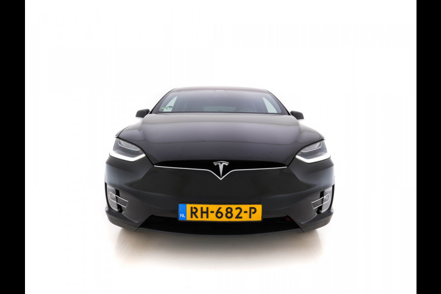 Tesla Model X 100D 7-Pers. [ 3-Fase ] (INCL-BTW) *PANO-SCREEN | NAPPA-VOLLEDER | AUTO-PILOT | AIR-SUSPENSION | FULL-LED | KEYLESS | DAB | SURROUND-VIEW | LANE-ASSIST | VIRTUAL-COCKPIT | SPORT-SEATS | 20"AL