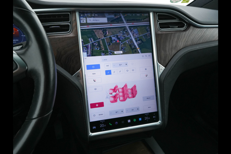 Tesla Model X 100D 7-Pers. [ 3-Fase ] (INCL-BTW) *PANO-SCREEN | NAPPA-VOLLEDER | AUTO-PILOT | AIR-SUSPENSION | FULL-LED | KEYLESS | DAB | SURROUND-VIEW | LANE-ASSIST | VIRTUAL-COCKPIT | SPORT-SEATS | 20"AL