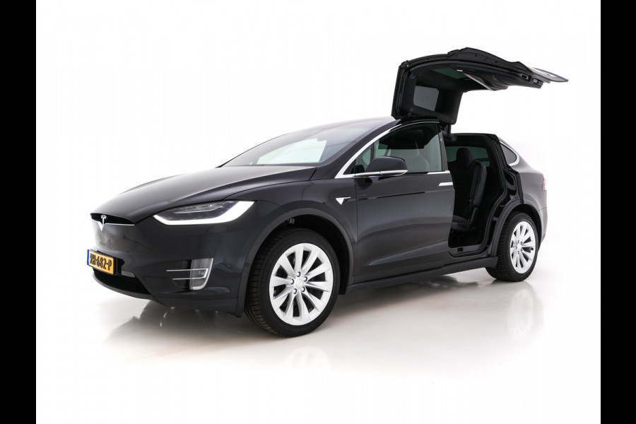 Tesla Model X 100D 7-Pers. [ 3-Fase ] (INCL-BTW) *PANO-SCREEN | NAPPA-VOLLEDER | AUTO-PILOT | AIR-SUSPENSION | FULL-LED | KEYLESS | DAB | SURROUND-VIEW | LANE-ASSIST | VIRTUAL-COCKPIT | SPORT-SEATS | 20"AL