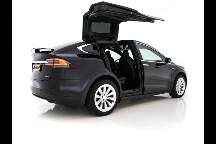 Tesla Model X 100D 7-Pers. [ 3-Fase ] (INCL-BTW) *PANO-SCREEN | NAPPA-VOLLEDER | AUTO-PILOT | AIR-SUSPENSION | FULL-LED | KEYLESS | DAB | SURROUND-VIEW | LANE-ASSIST | VIRTUAL-COCKPIT | SPORT-SEATS | 20"AL