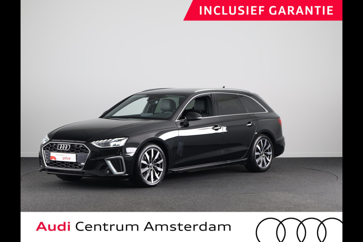 Audi A4 Avant 35 TFSI S-Line Competition 150 pk S-Tronic | Verlengde garantie | Navigatie | Parkeersensoren | LED koplampen | S-Line