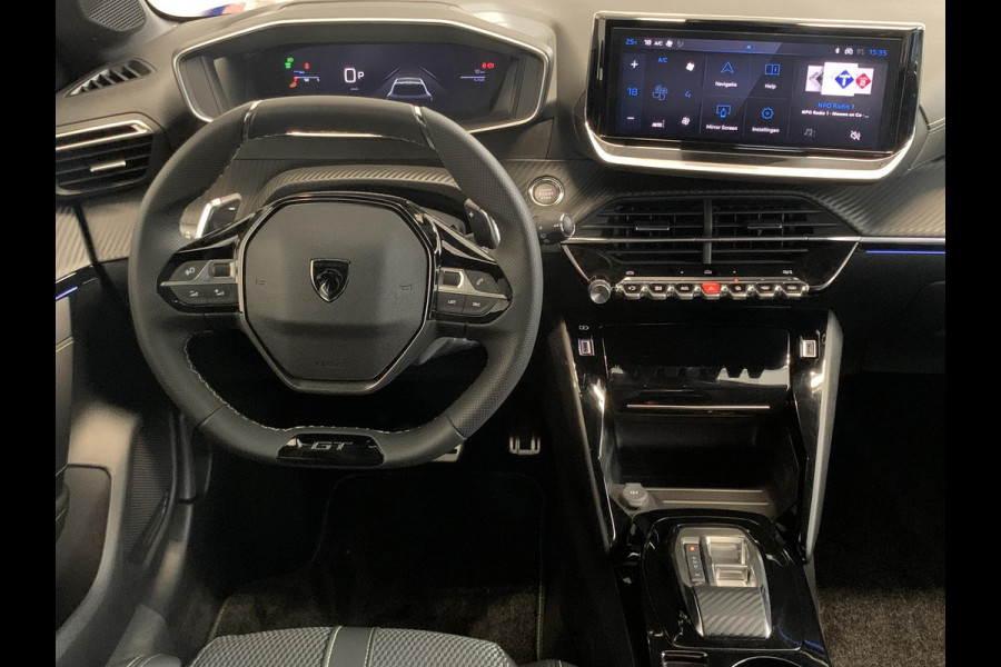 Peugeot 208 Hybrid 100 GT e-DCS6 | Automaat | Navigatie | 360° Camera | Keyless | Cruise Control Adaptief | Apple Carplay/Android Auto |