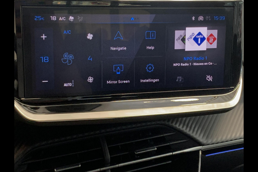 Peugeot 208 Hybrid 100 GT e-DCS6 | Automaat | Navigatie | 360° Camera | Keyless | Cruise Control Adaptief | Apple Carplay/Android Auto |
