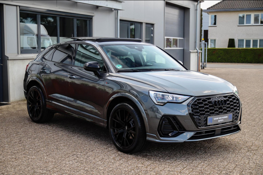 Audi Q3 Sportback 35 TFSI 1.5TFSI S Line Pro Line S 150pk S-Tronic! Panoramadak|Virtual Cockpit|LED Matrix|Leder|CarPlay|Black|20