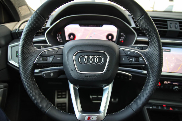 Audi Q3 Sportback 35 TFSI 1.5TFSI S Line Pro Line S 150pk S-Tronic! Panoramadak|Virtual Cockpit|LED Matrix|Leder|CarPlay|Black|20