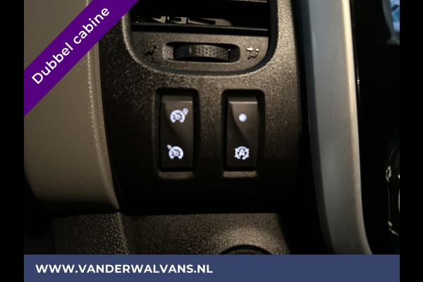 Renault Trafic 1.6 dCi 126pk L2H1 Dubbele cabine Euro6 Airco | Navigatie | Trekhaak | Cruisecontrol Parkeersensoren, Sidebars, 5-zits