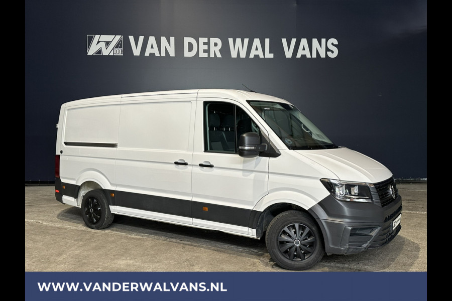 Volkswagen Crafter 2.0 TDI 140pk L3H2 L2H1 Euro6 Airco | 2x Zijdeur | Camera | Apple Carplay Android Auto, Bijrijdersbank