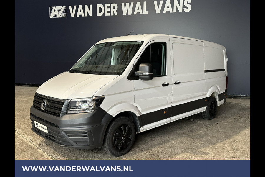 Volkswagen Crafter 2.0 TDI 140pk L3H2 L2H1 Euro6 Airco | 2x Zijdeur | Camera | Apple Carplay Android Auto, Bijrijdersbank