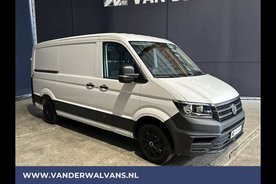 Volkswagen Crafter 2.0 TDI 140pk L3H2 L2H1 Euro6 Airco | 2x Zijdeur | Camera | Apple Carplay Android Auto, Bijrijdersbank