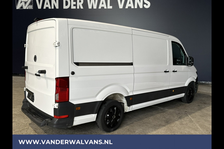 Volkswagen Crafter 2.0 TDI 140pk L3H2 L2H1 Euro6 Airco | 2x Zijdeur | Camera | Apple Carplay Android Auto, Bijrijdersbank