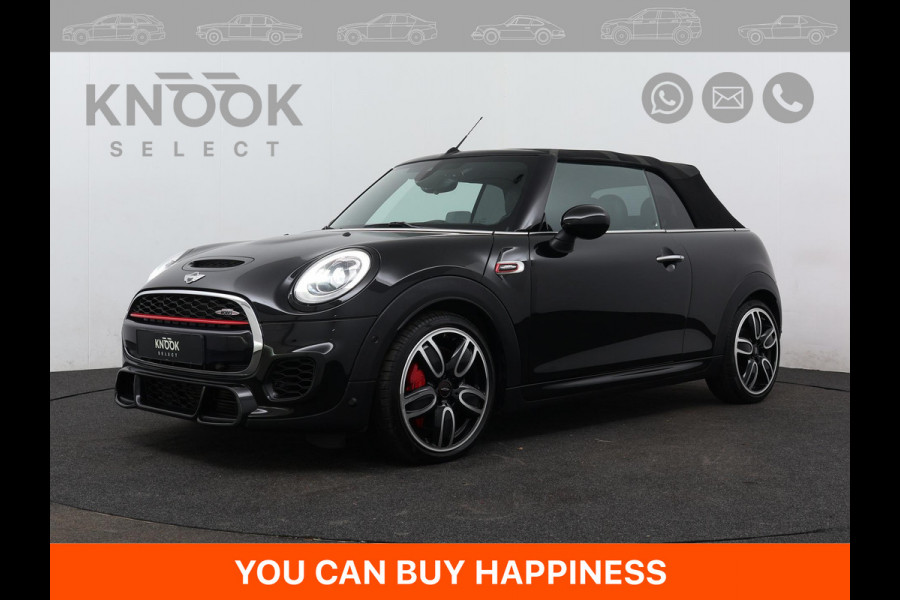 MINI Cabrio 2.0 John Cooper Works Cabrio | HUD | H&K | Adaptive Cruise